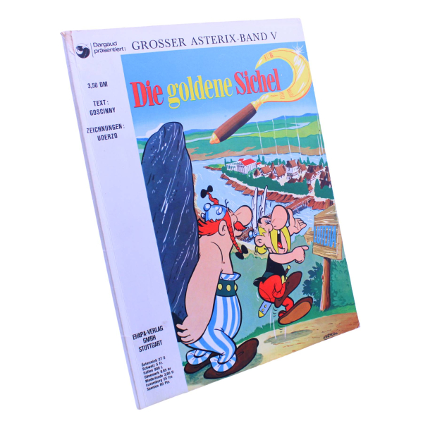 Asterix Comic Album (Softcover) Nr. 5: Die goldene Sichel von Ehapa (3,50 DM Preisaufdruck)